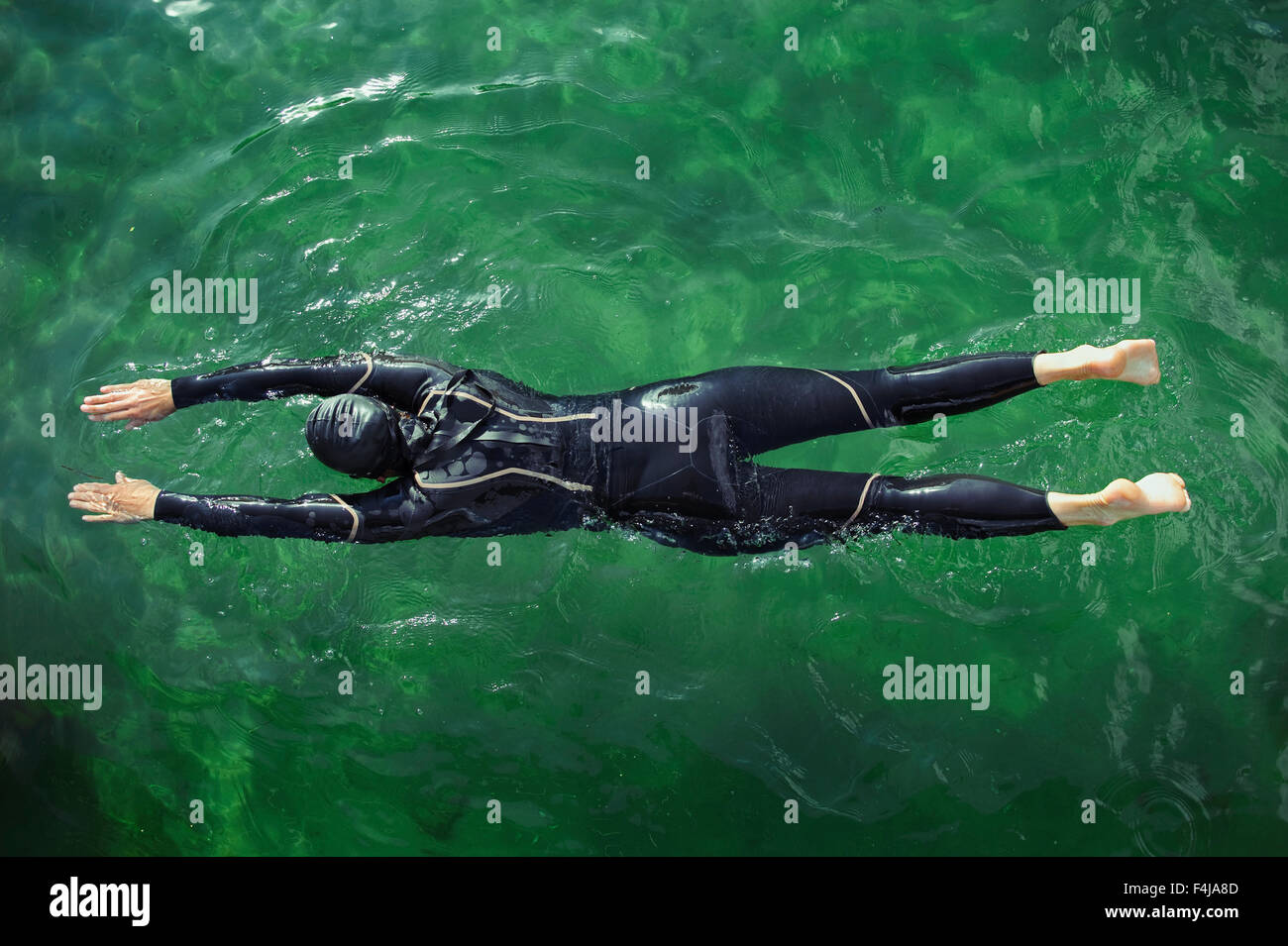 Black woman in swimming suit hi-res stock photography and images - Alamy