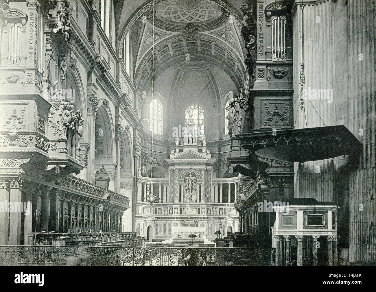 Saint Paul's Cathedral, London, UK Stock Photo