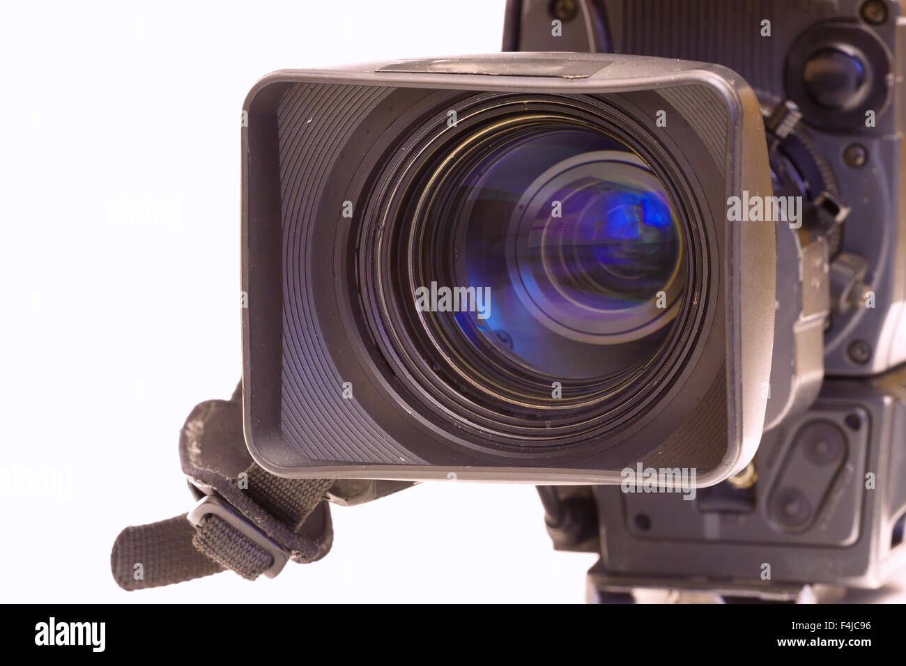 TV camera lens Stock Photo Alamy