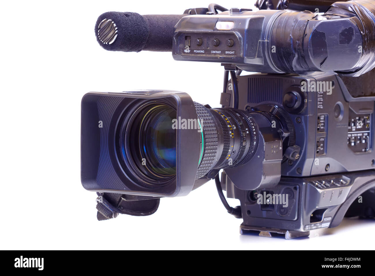 Broadcast video camera Stock Photo Alamy