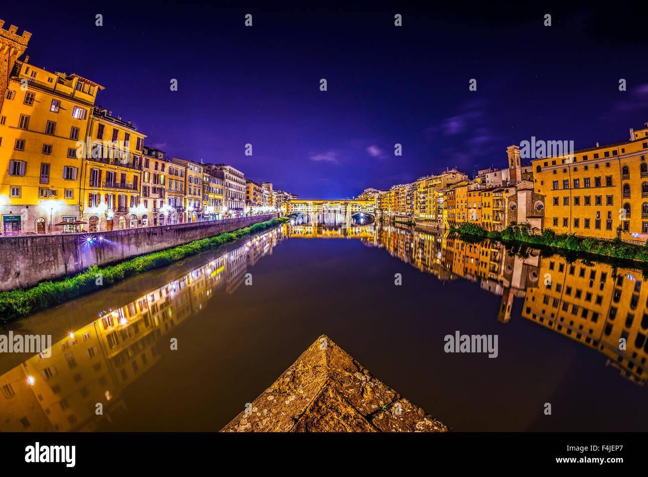 Italy Tuscany Florence -The marvelous view of Florence, city of art par excellence. Stock Photo