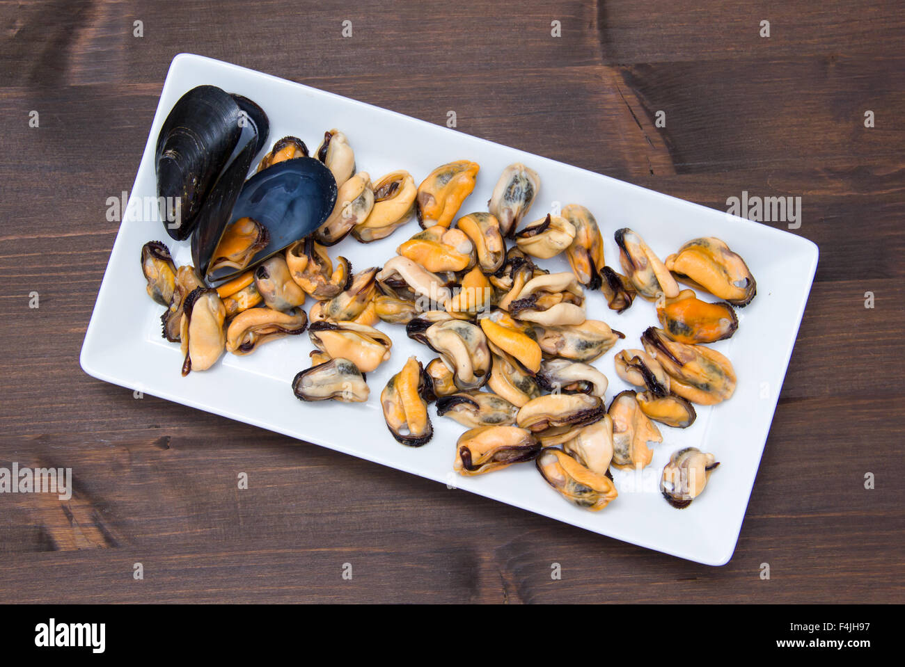 Mussel Without Shell Alive Mussels without shell isolated hi-res stock photography and images - Alamy