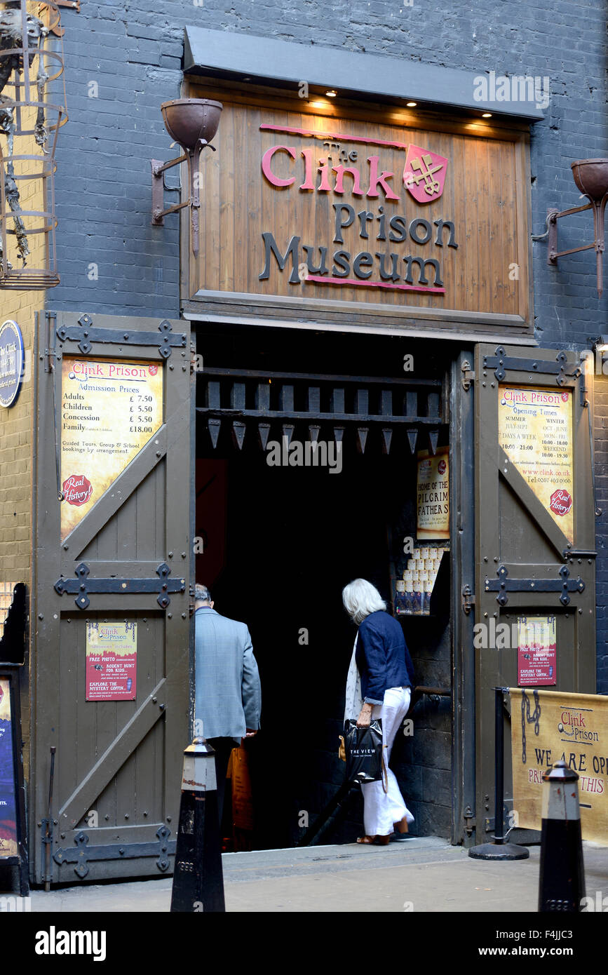 The Clink Prison Museum, London, Britain, UK Stock Photo