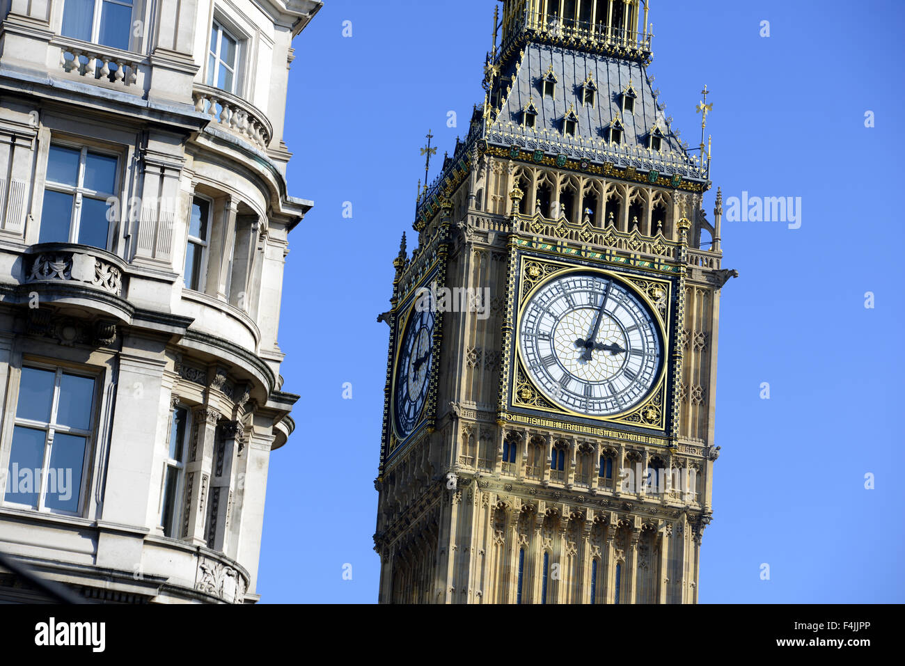 “Big Ben” London, “Big Ben” clock, London, Britain, UK Stock Photo