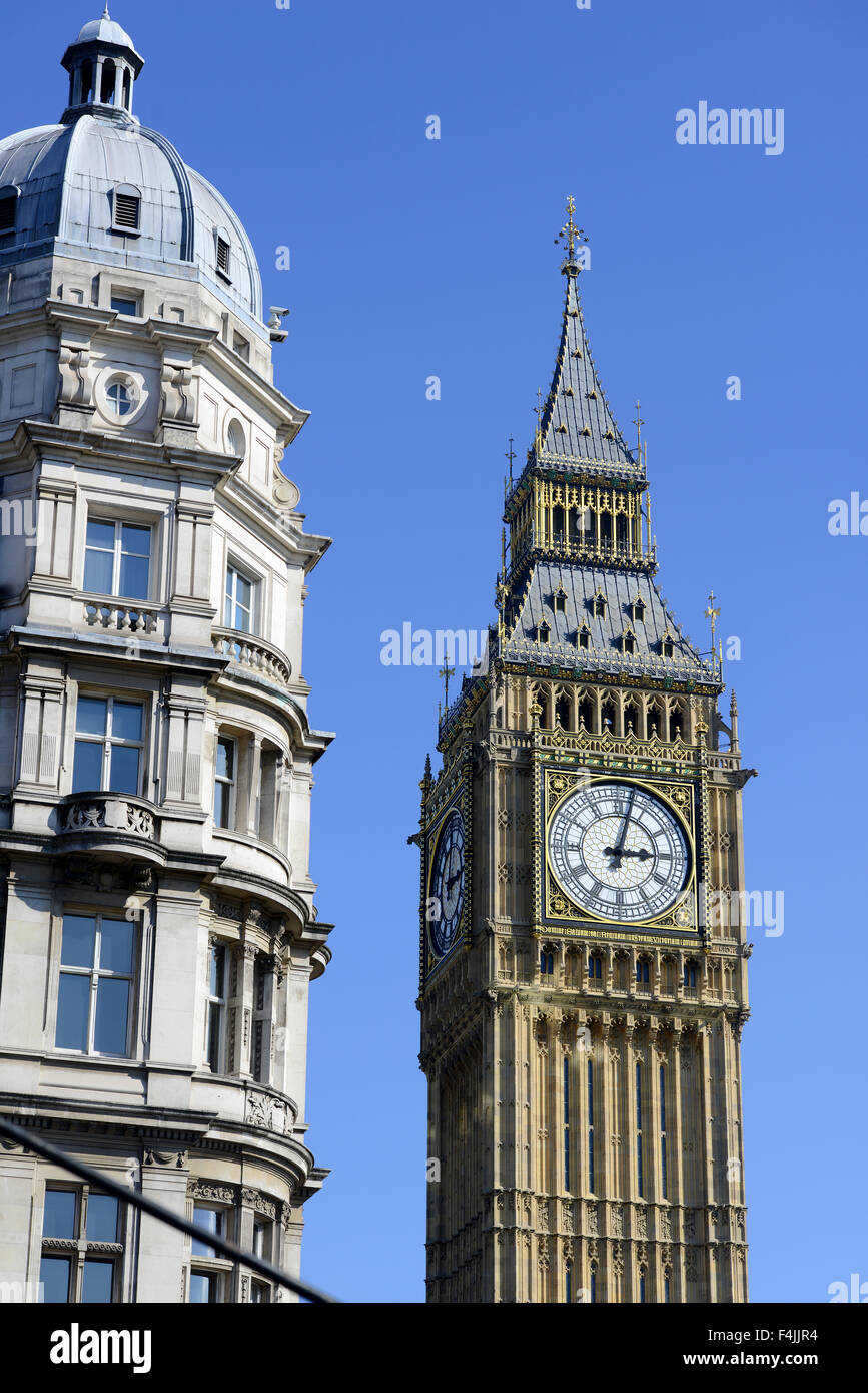 “Big Ben” London, “Big Ben” clock, London, Britain, UK Stock Photo