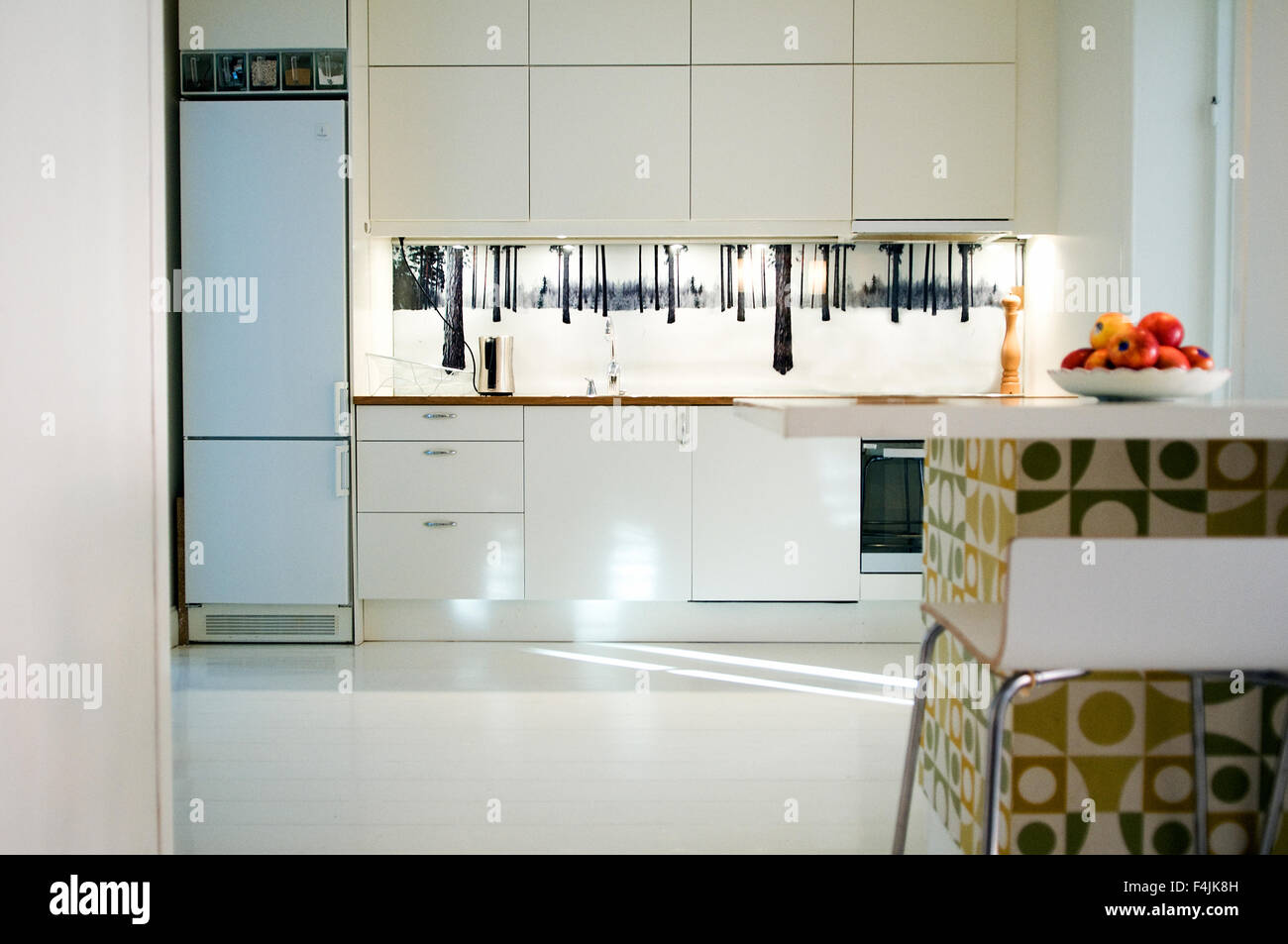 Modern kitchen interior Stock Photo - Alamy