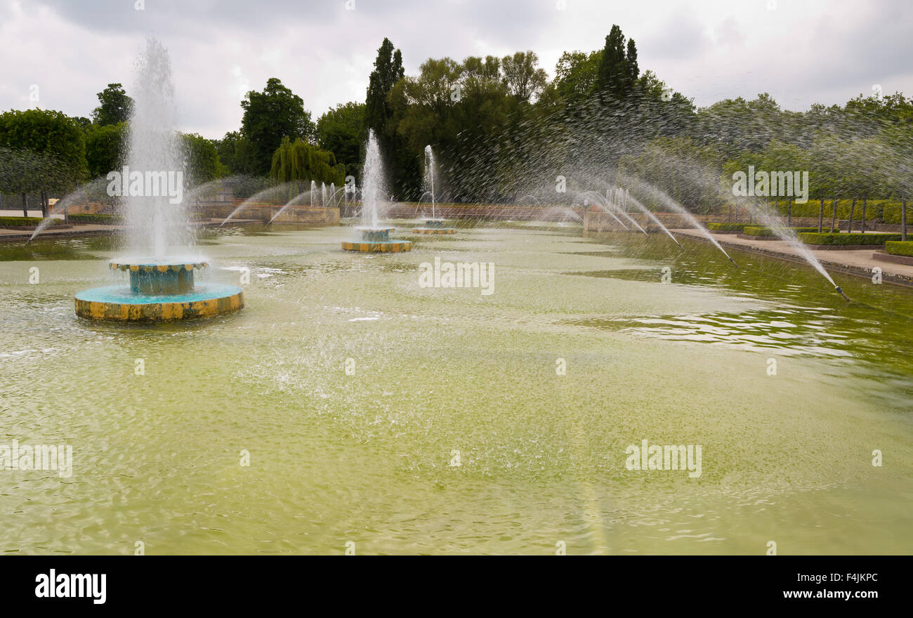Fountains at the Battersea Park London, UK, Europe Stock Photo Alamy