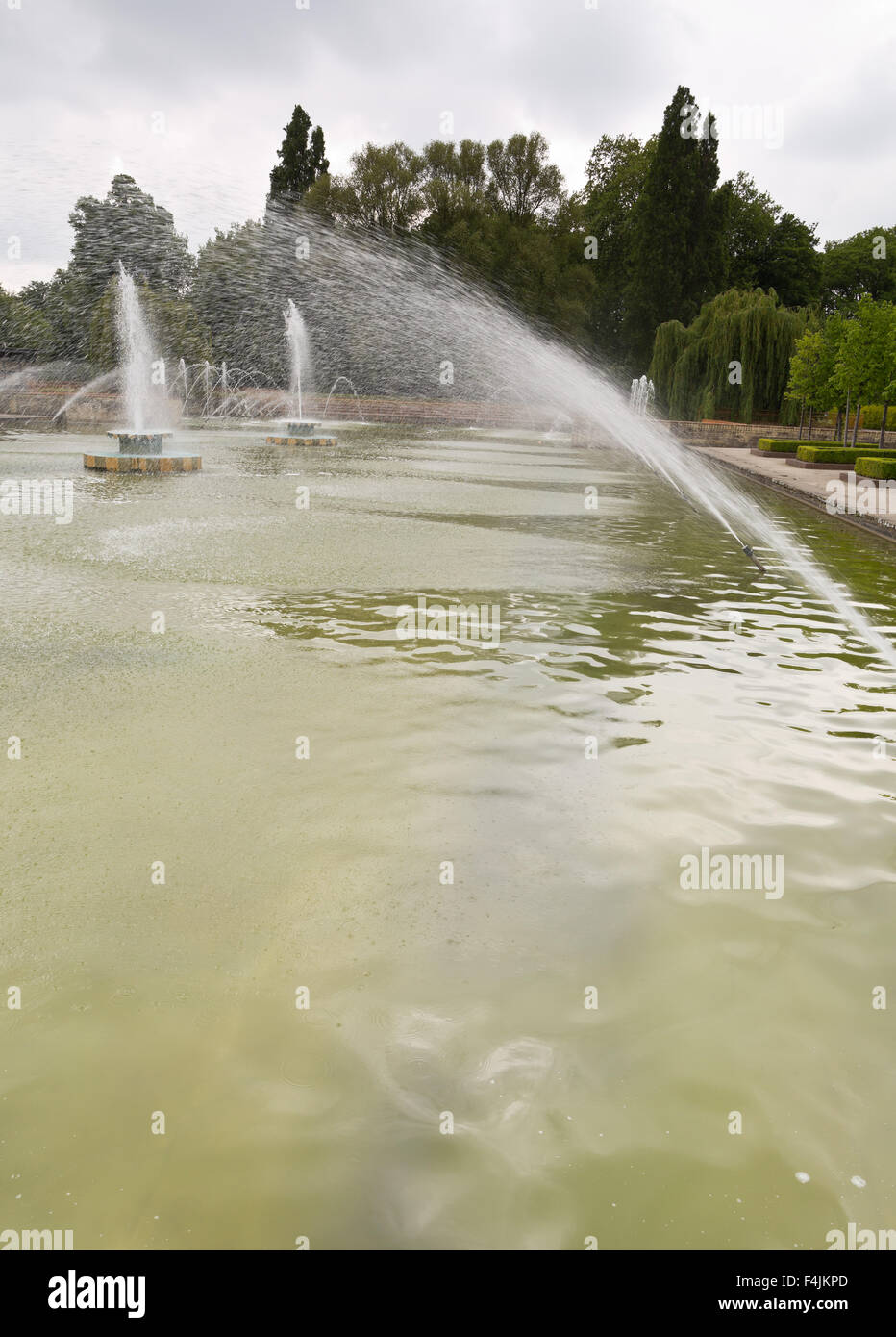 Fountains at the Battersea Park London, UK, Europe Stock Photo Alamy