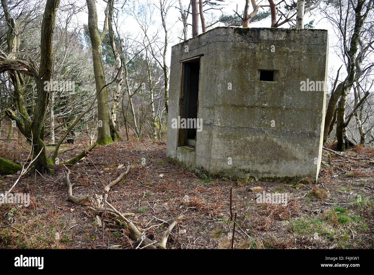 World war 2 pillbox, Dorset, UK Stock Photo Alamy