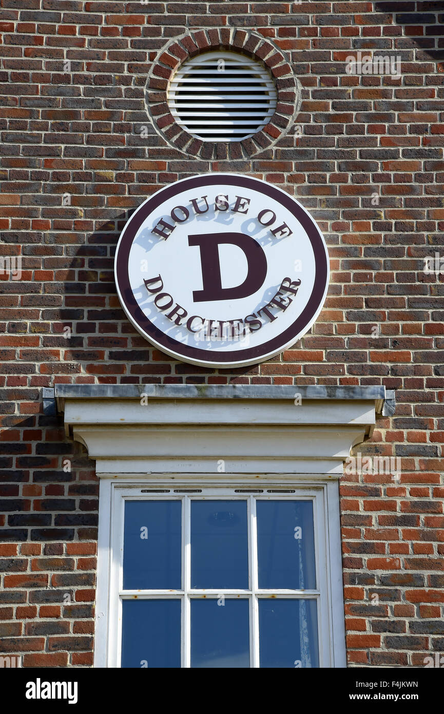 House of Dorchester chocolate factory, Poundbury, Dorset, Britain, UK