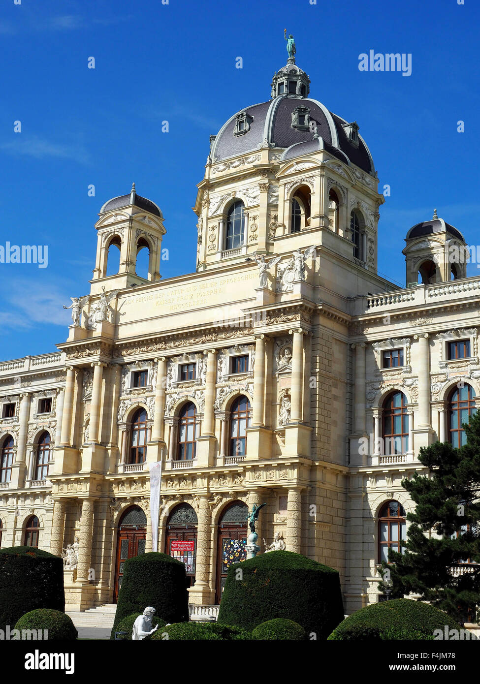 Museum of Natural History, Vienna, Austria, The Naturhistorisches Museum Wien Stock Photo