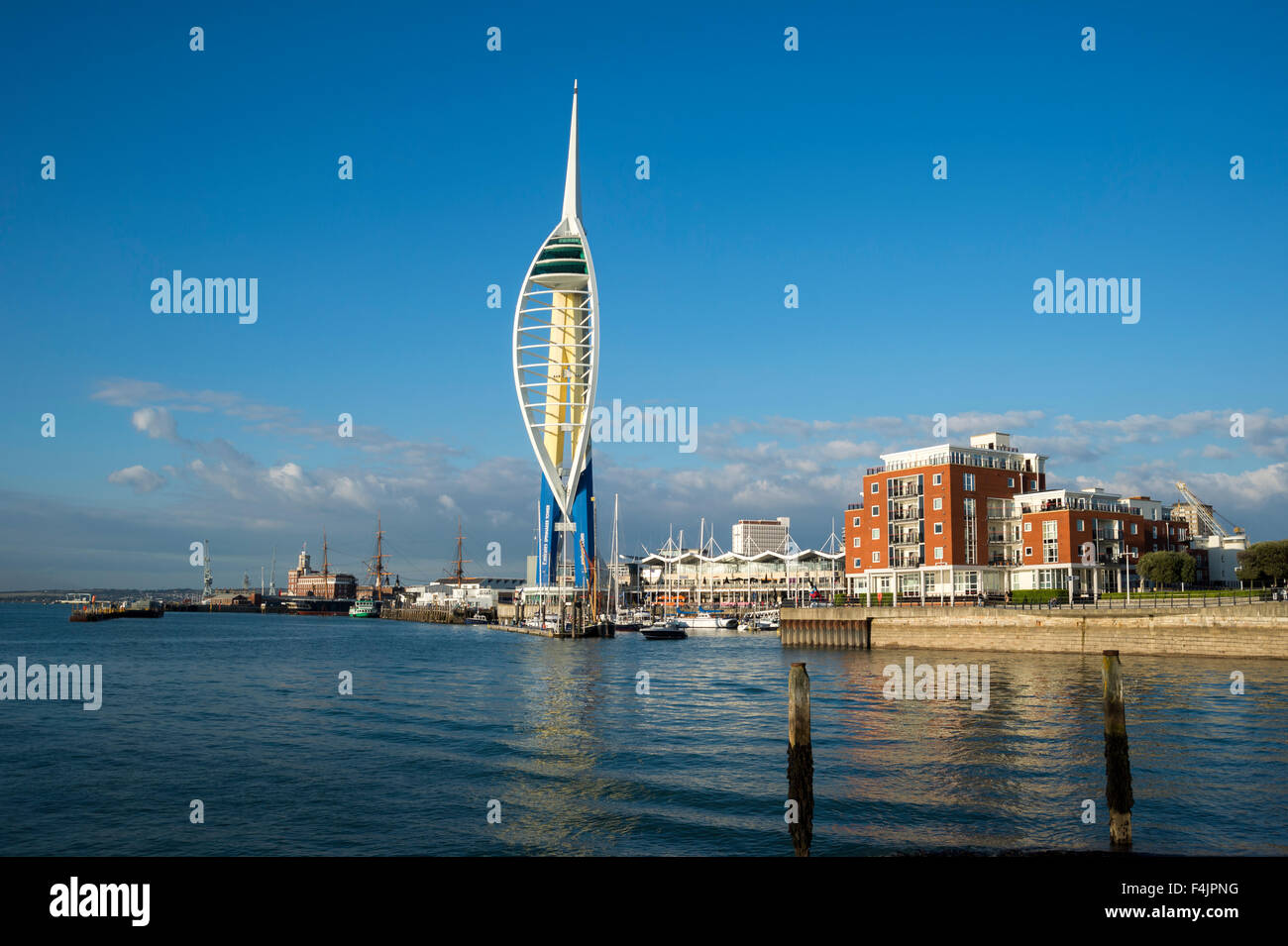 Emirates Spinnaker Tower in Portsmouth Stock Photo