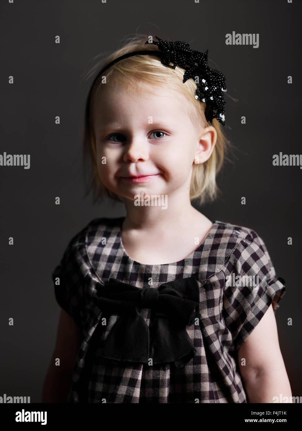 Portrait standing girl studio hi-res stock photography and images - Alamy