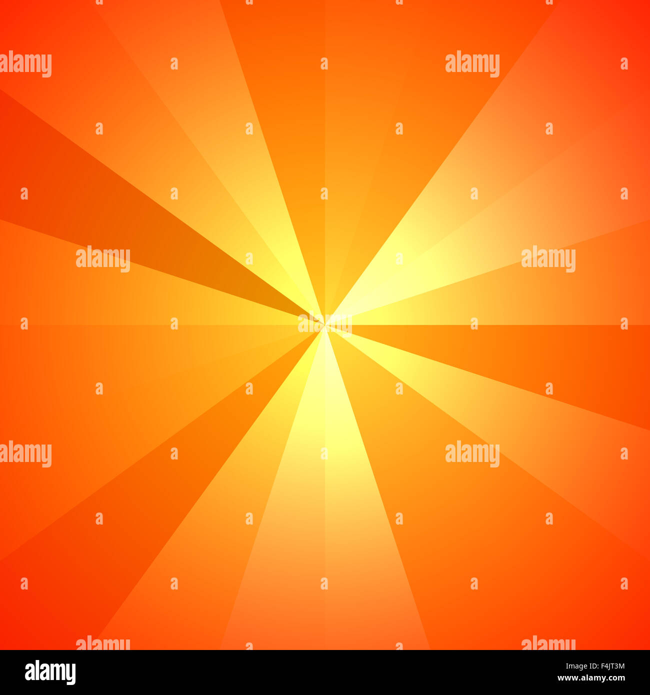 2D rendered image with sunburst rays effect Stock Photo - Alamy