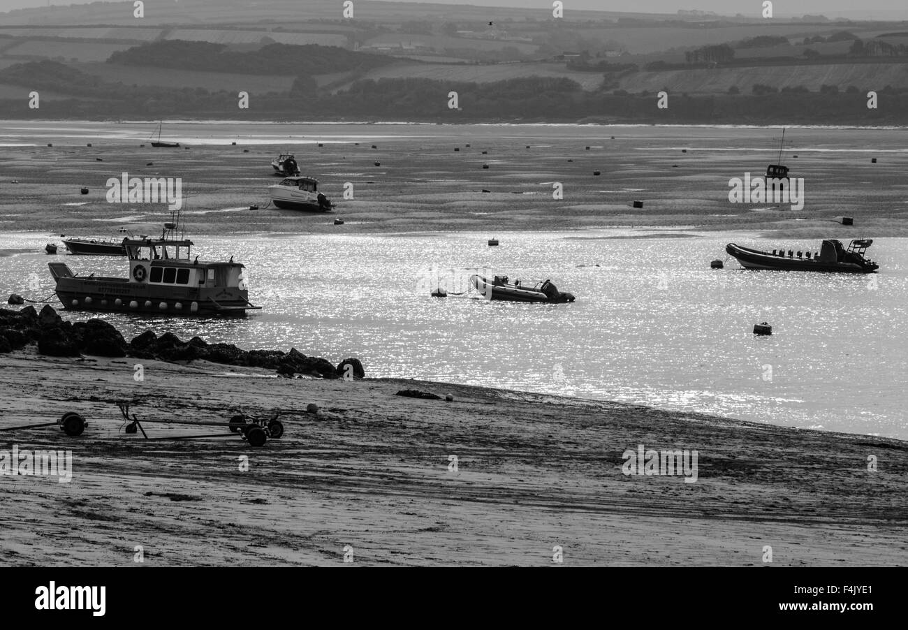Padstow Black and White Stock Photos & Images - Alamy