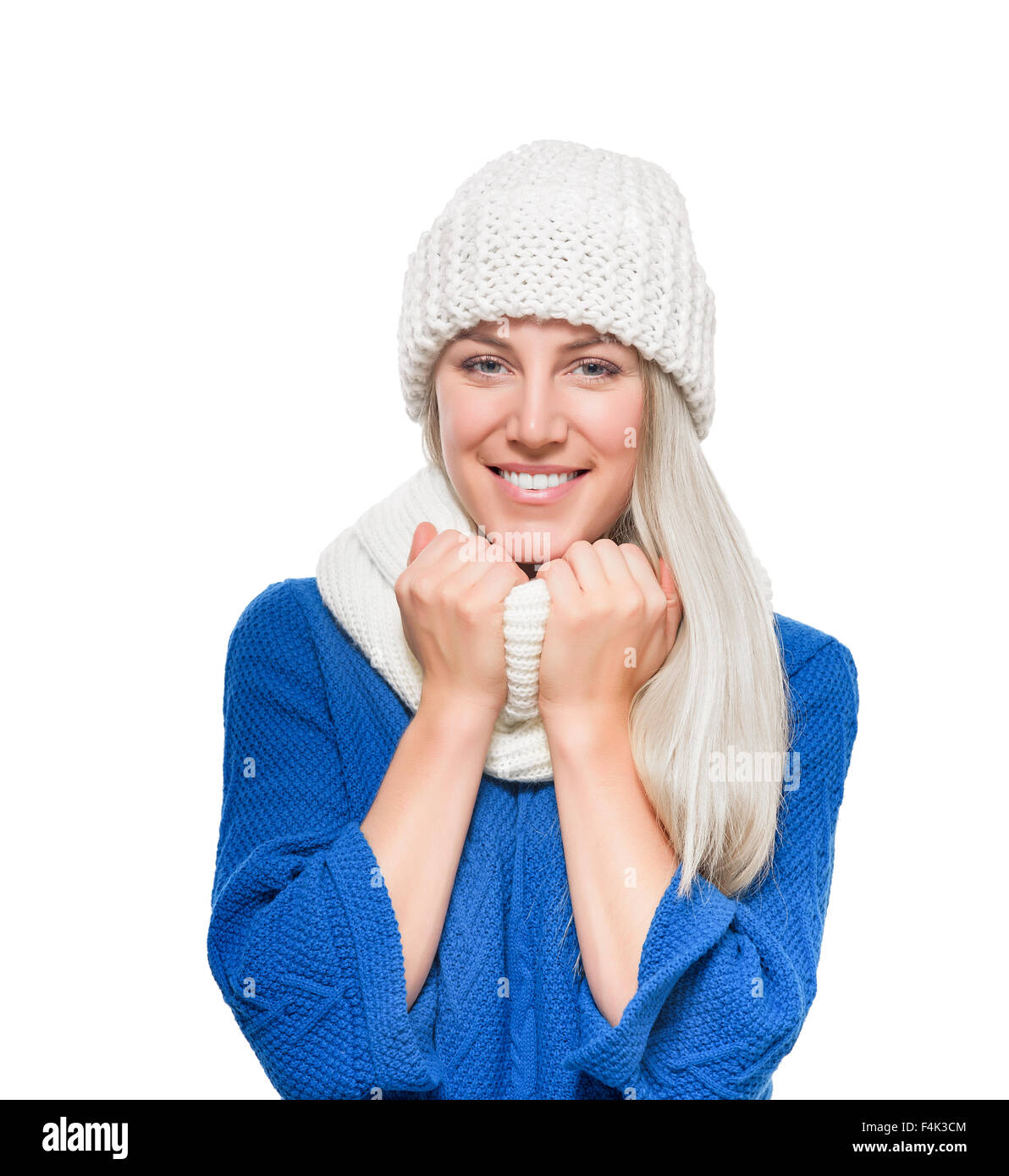 Beautiful girl inwinter clothing Stock Photo - Alamy