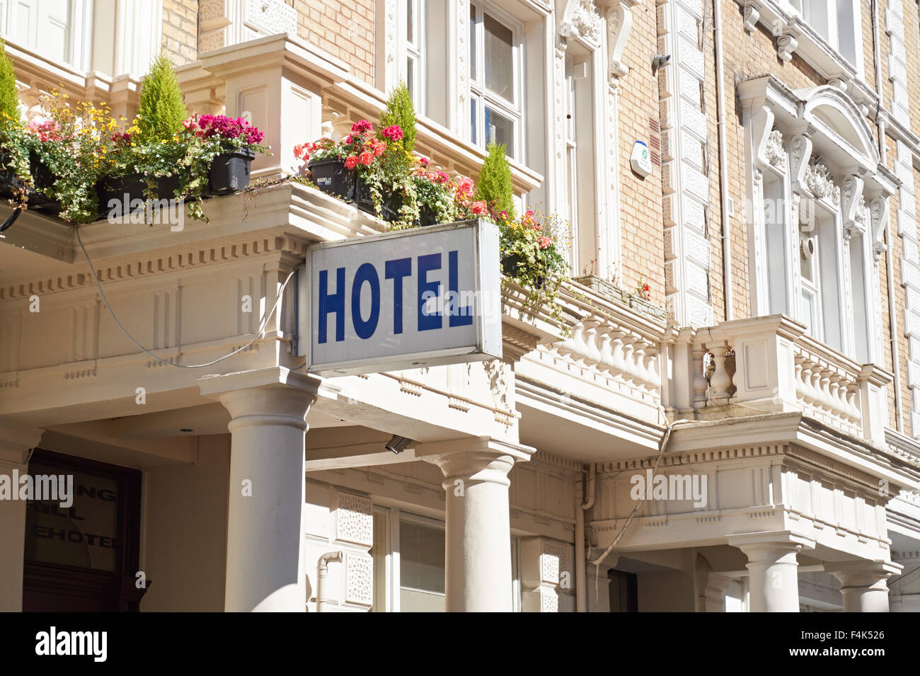 Hotel in Notting Hill, London England United Kingdom UK Stock Photo Alamy