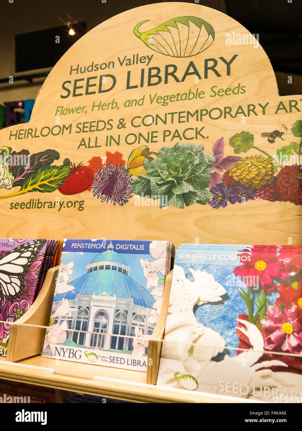 Gift Shop at the New York Botanical Garden, The Bronx, NY, USA Stock