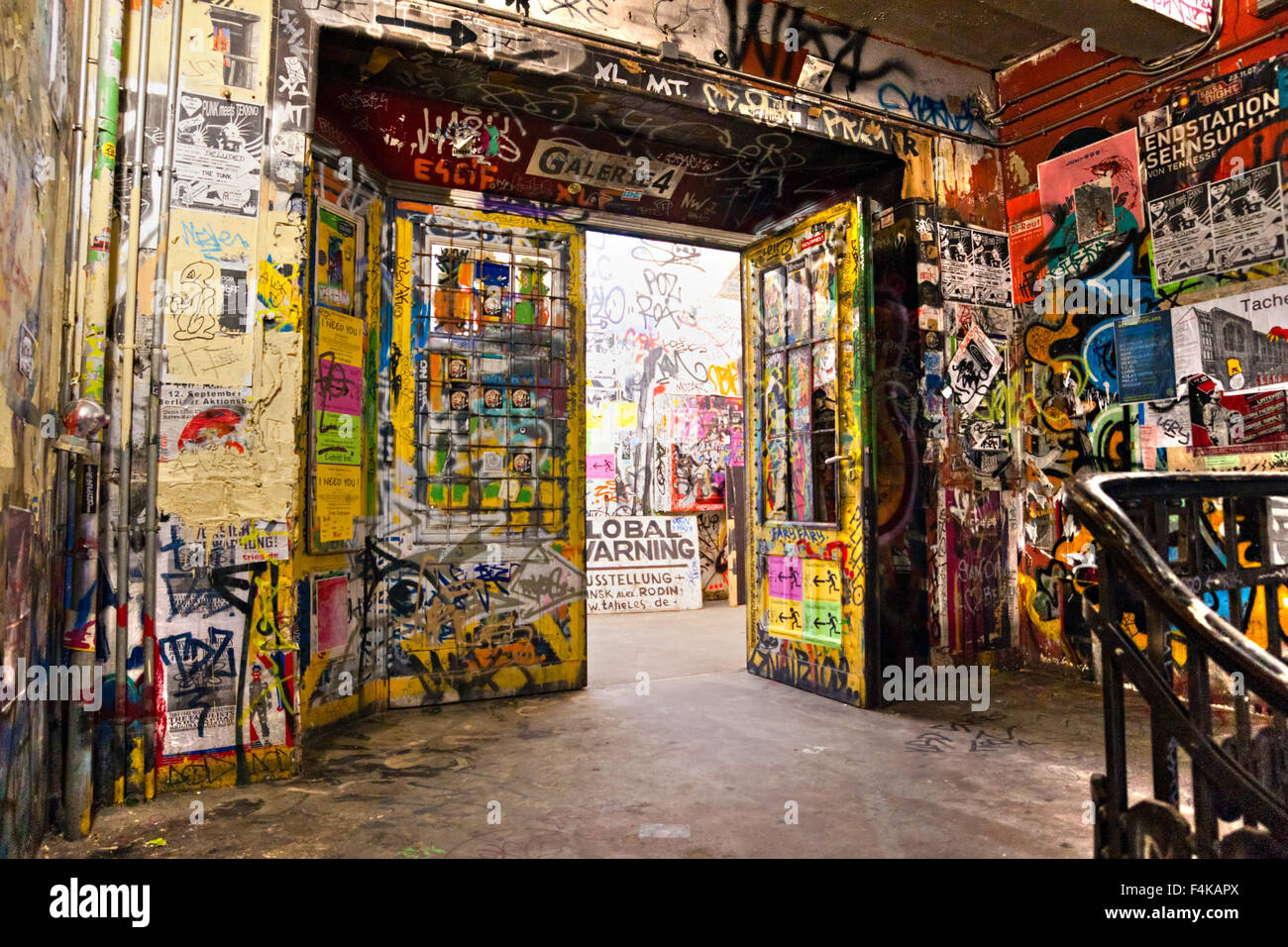 Berlin January 8 The Kunsthaus Tacheles Formerly A Department Stock Photo Alamy