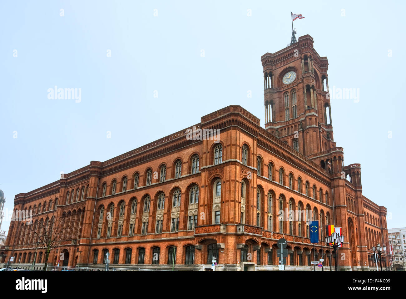 Berlin city hall, (rathaus), Alexanderplatz, Germany Stock Photo - Alamy