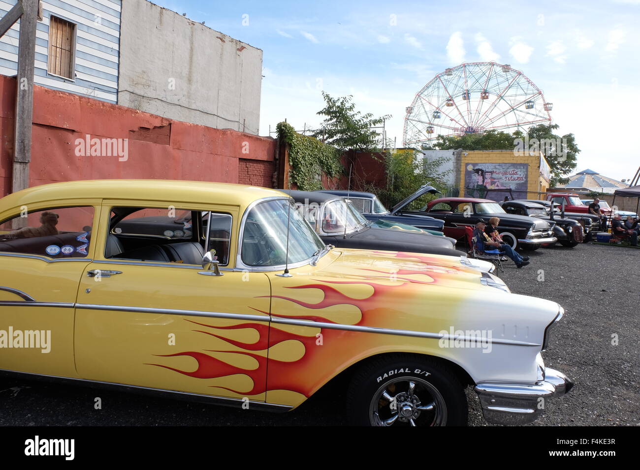 Vintage Car Show In Coney Island Brooklyn New York Photo By Jen Lombardo Please Blur License Plates Stock Photo Alamy