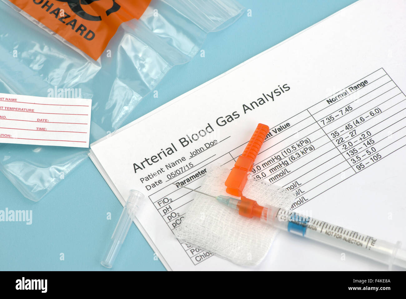 Arterial Blood Gas Syringe