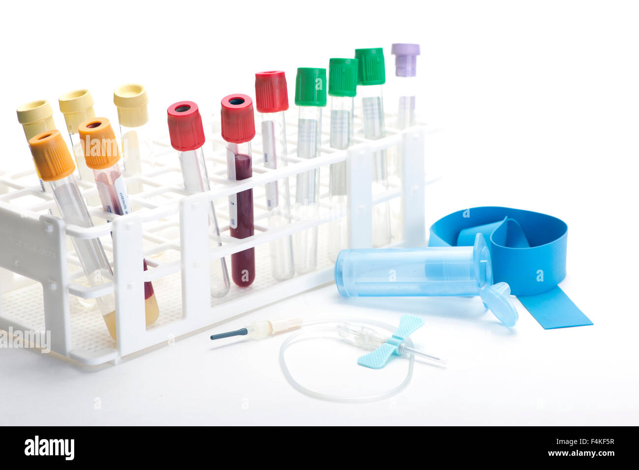 Blood Collection Tubes Stock Photo Alamy