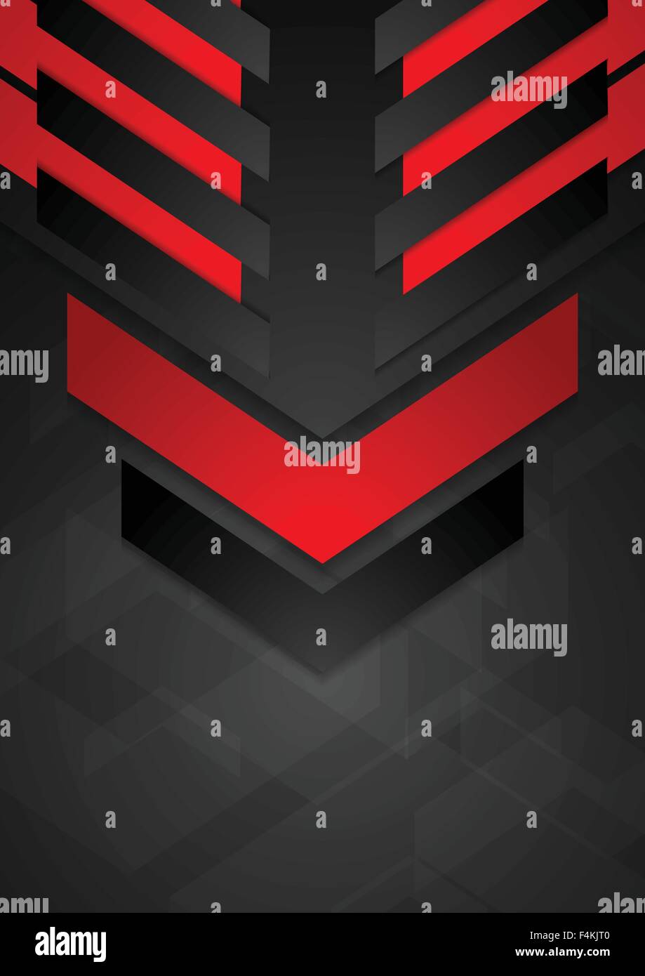 Dark abstract tech corporate background. Vector design Stock Vector ...