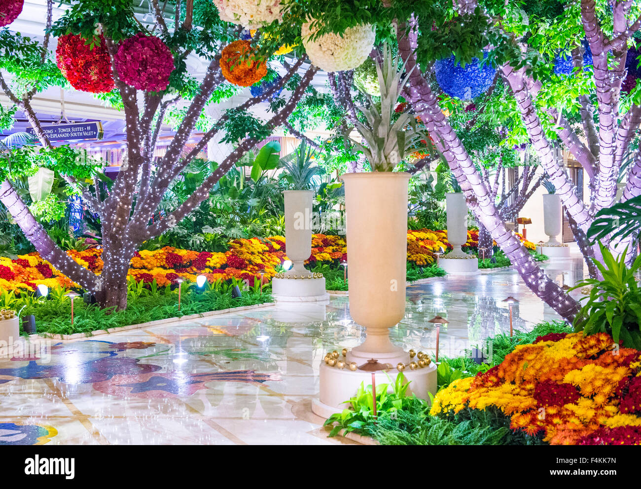 The Wynn Hotel and casino in Las Vegas Stock Photo Alamy