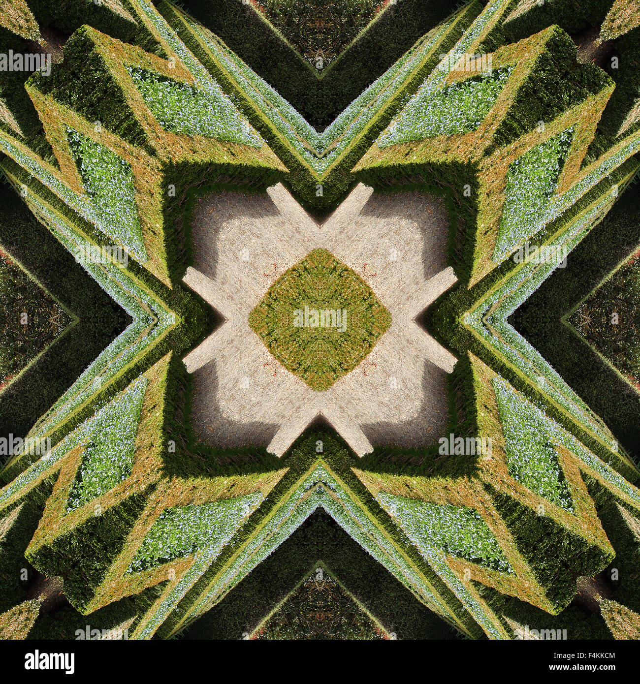 A kaleidoscopic photograph Stock Photo Alamy