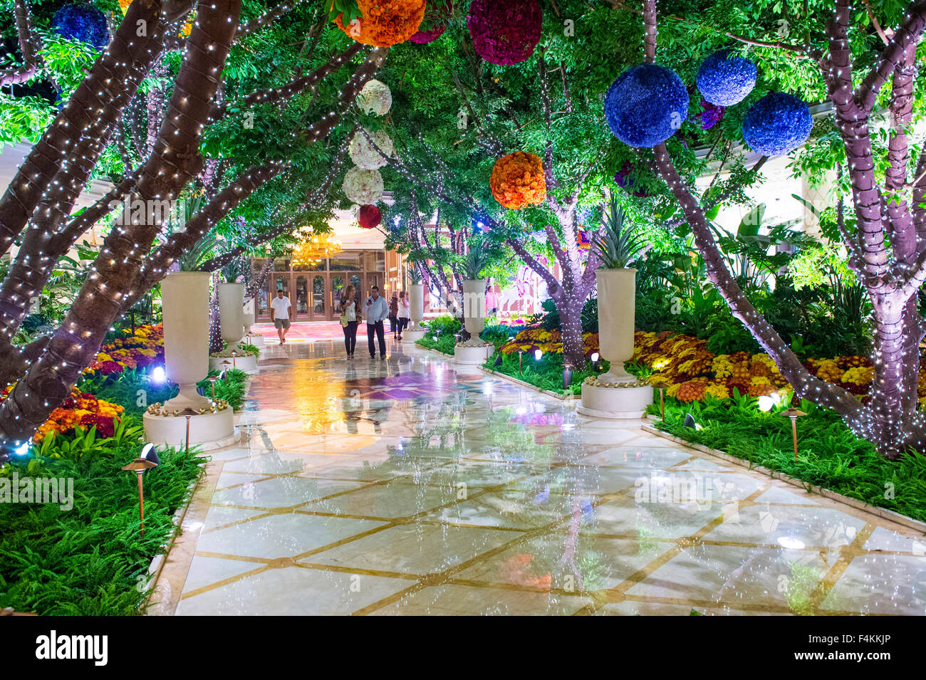 The Wynn Hotel and casino in Las Vegas Stock Photo Alamy