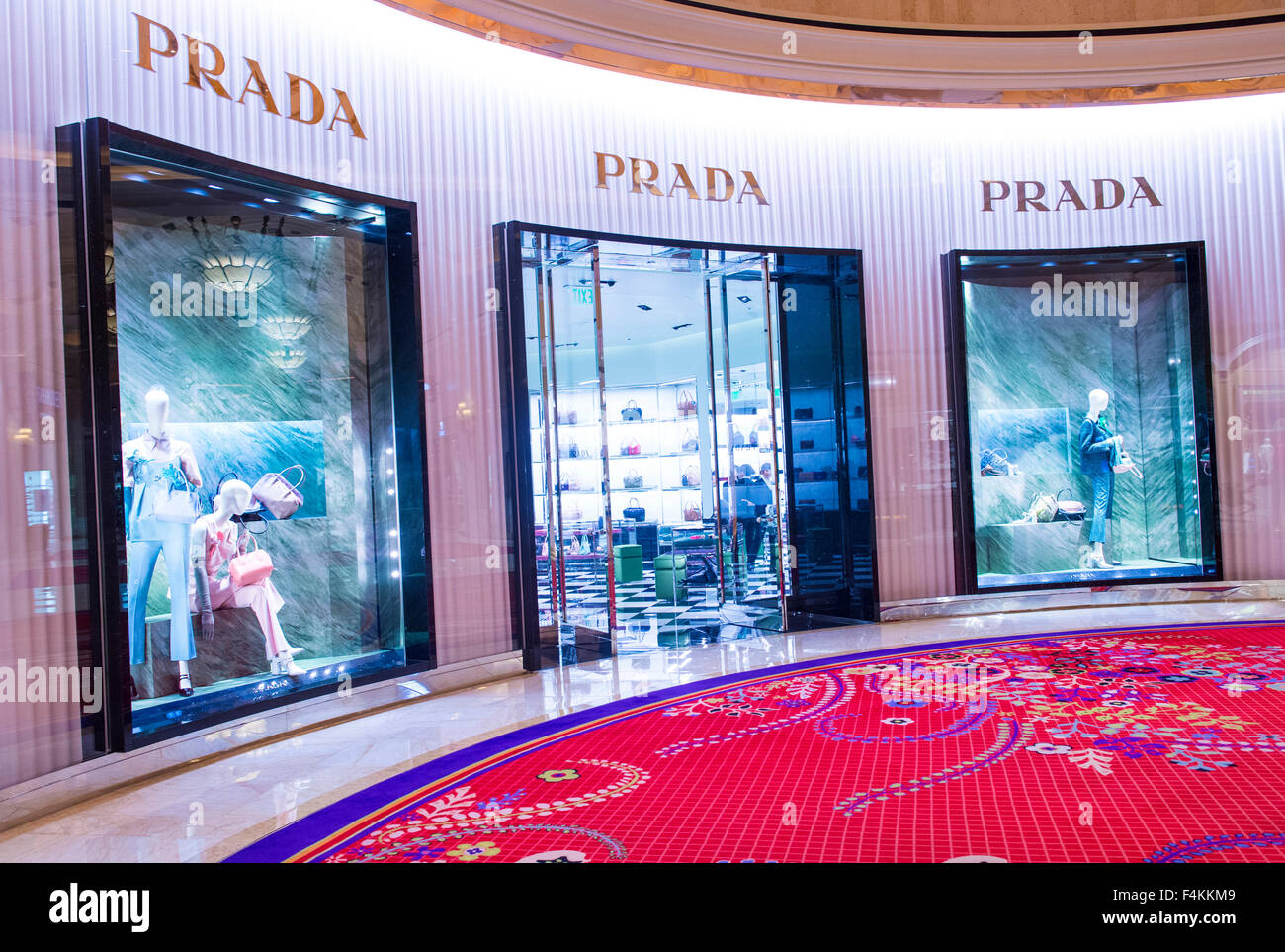 A Prada store in Las Vegas strip Stock Photo Alamy