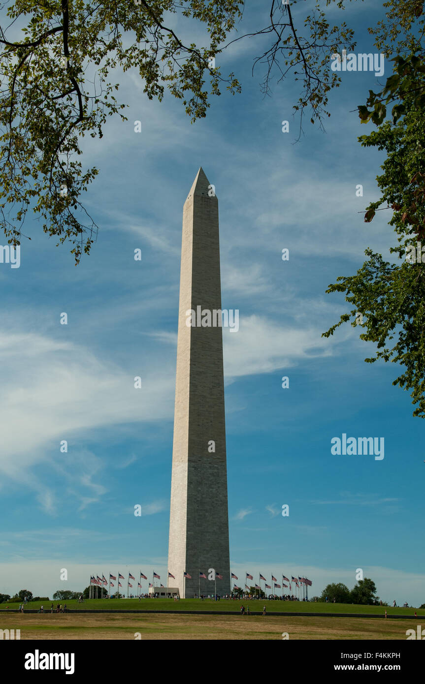 Washington Monument, Washington DC, USA Stock Photo