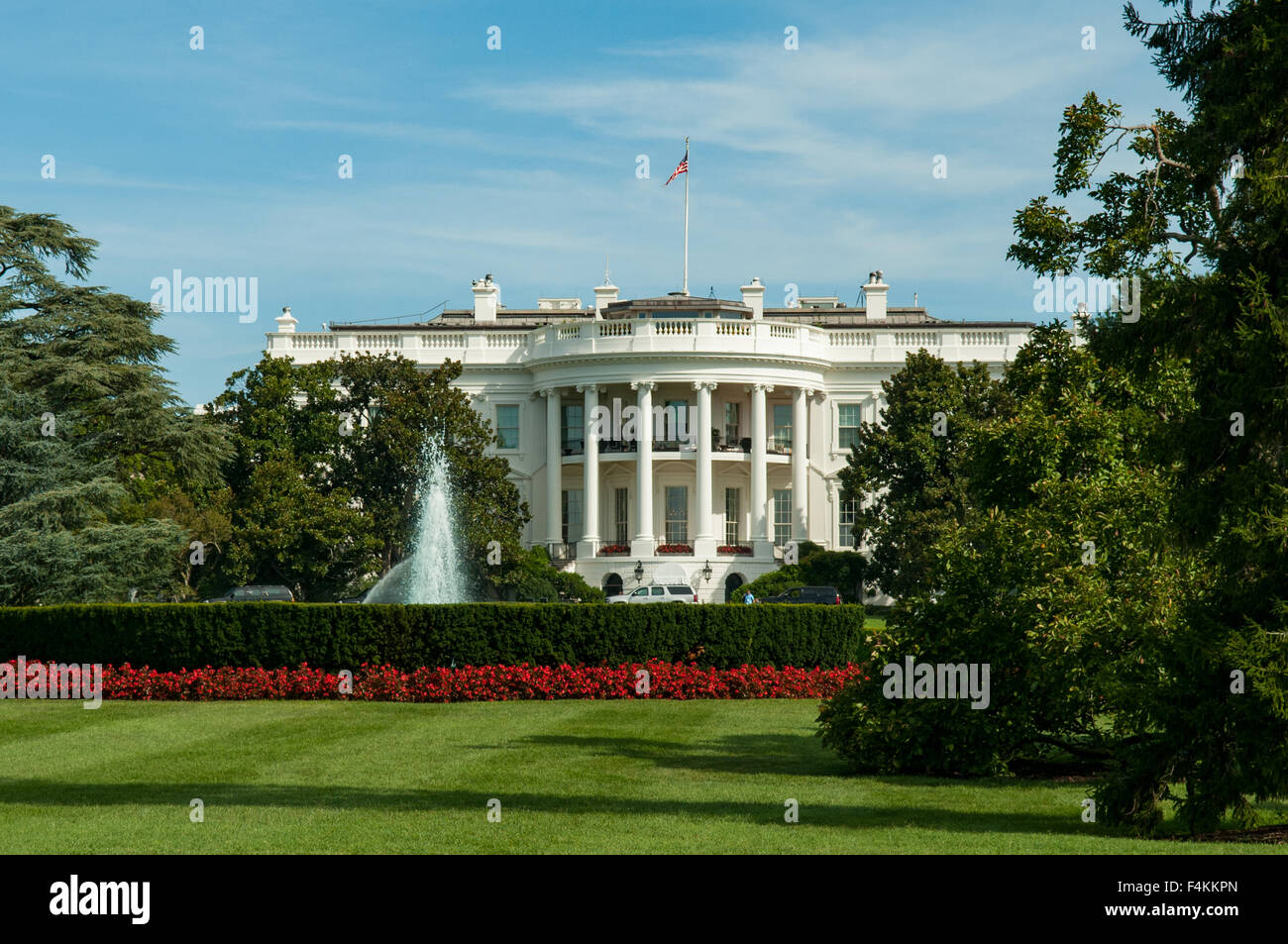 The White House, Washington DC, USA Stock Photo