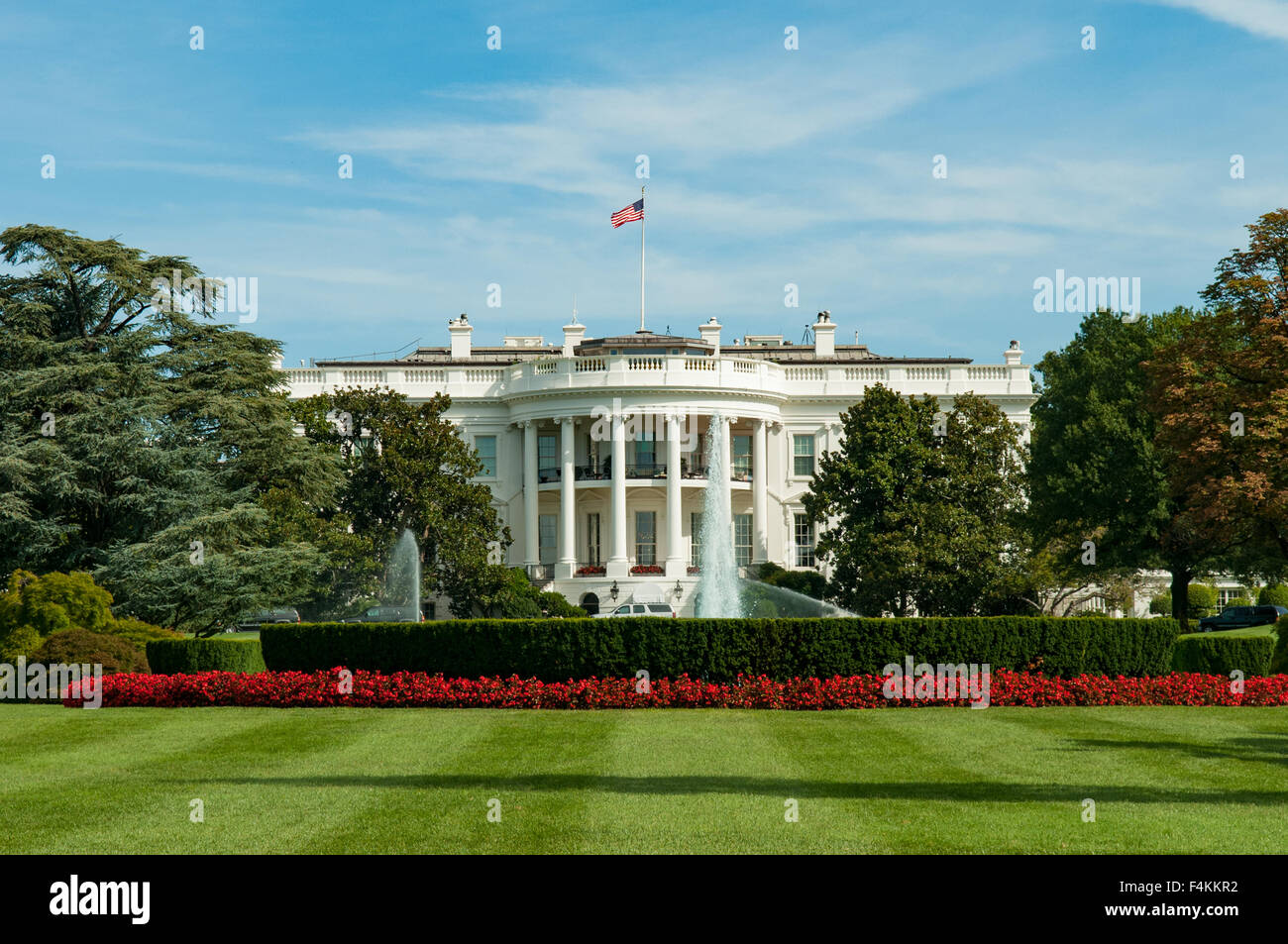 The White House, Washington DC, USA Stock Photo