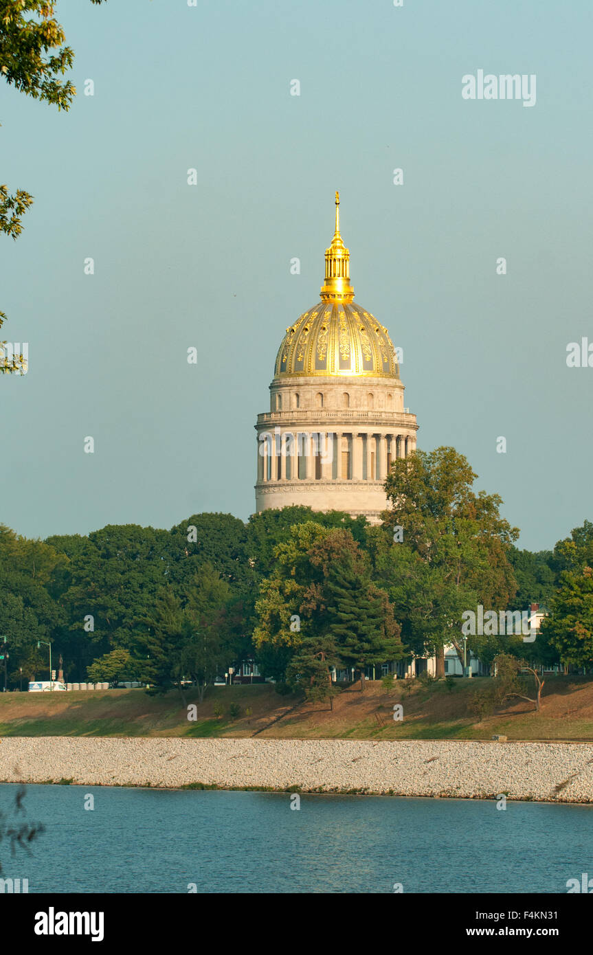 State Capitol of West Virginia, Charleston, West Virginia, USA Stock Photo