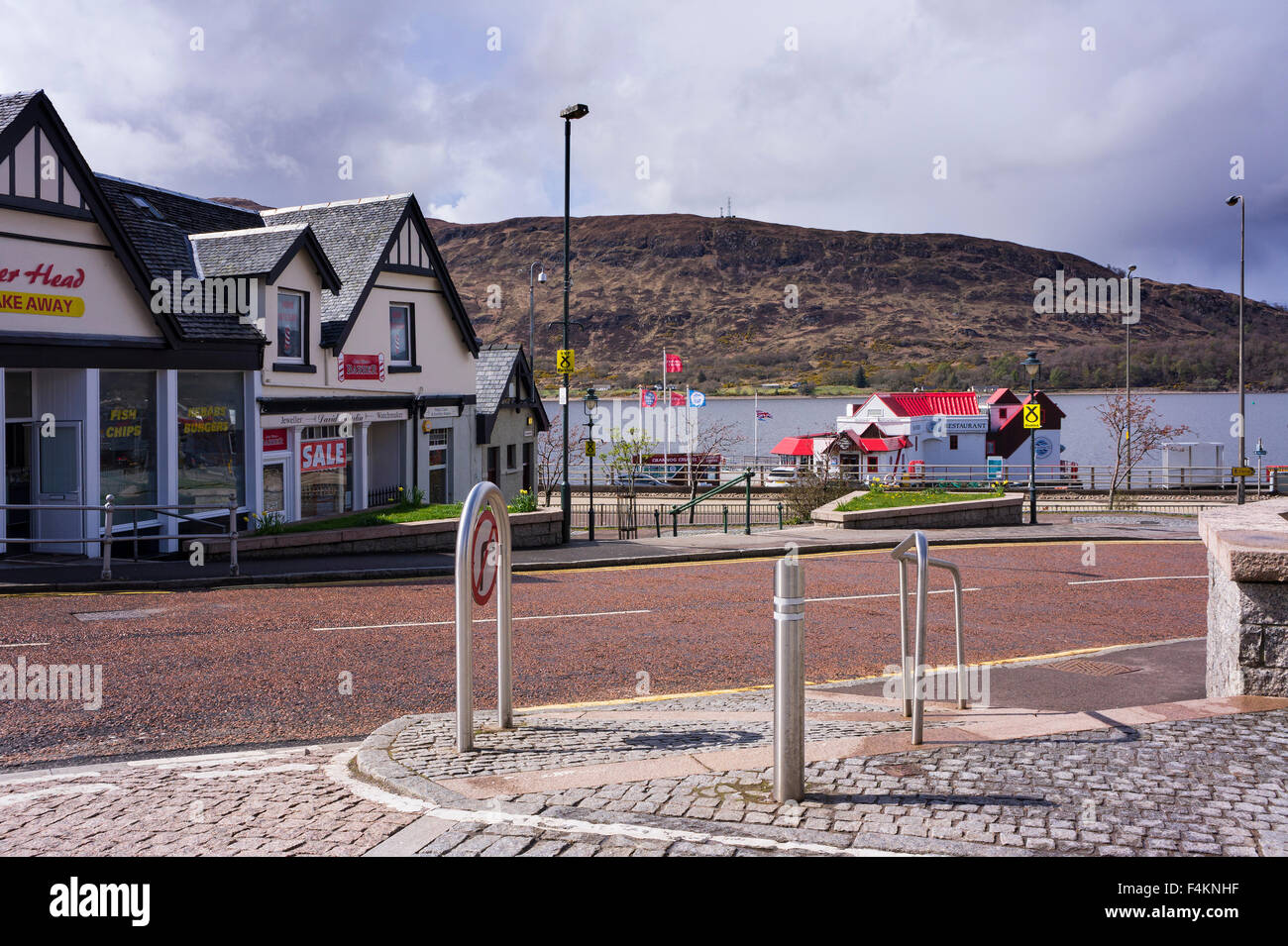 Town Park, Fort William, Lochaber, Highlands, Scotland, UK Stock Photo