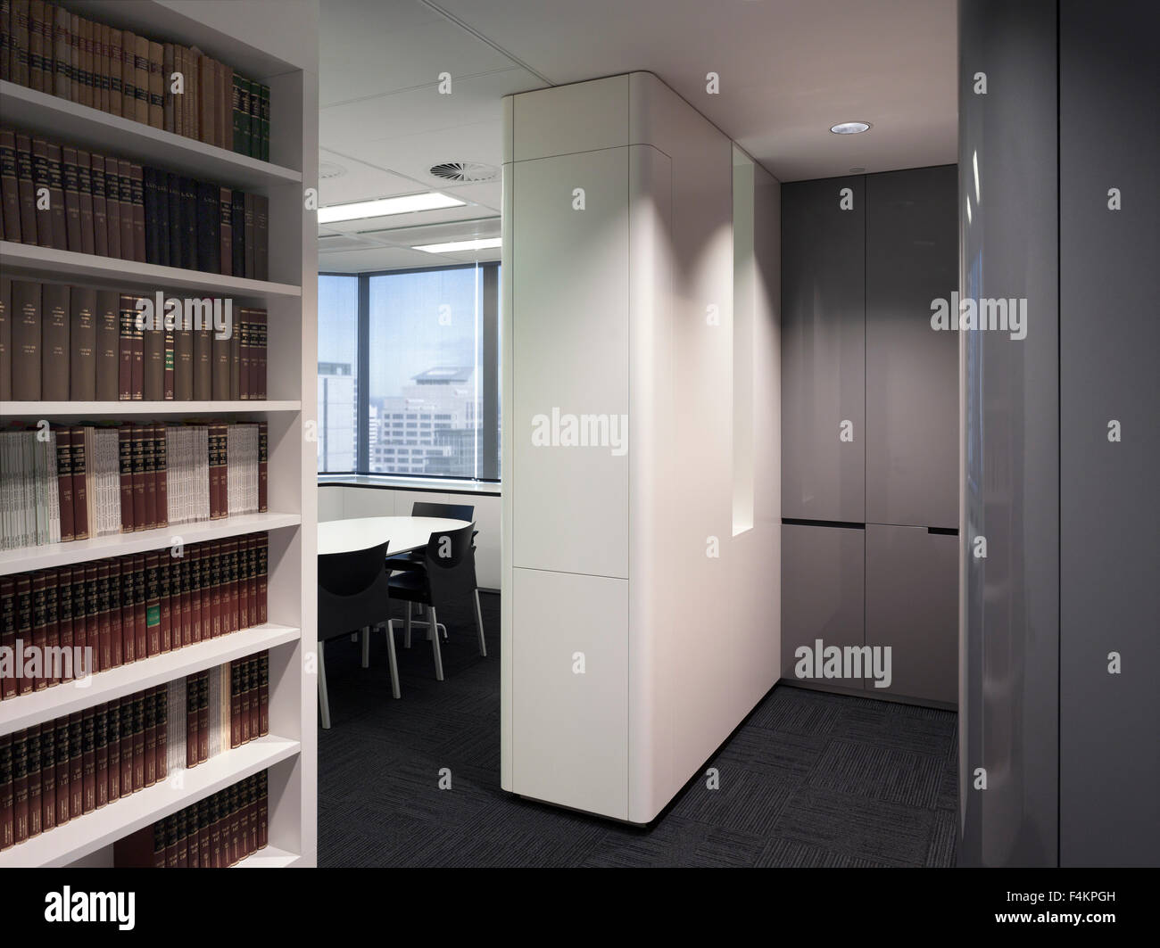 Barrister's chamber. MPC Chambers, Sydney, Australia. Architect: Stanic Harding, 2015. Stock Photo