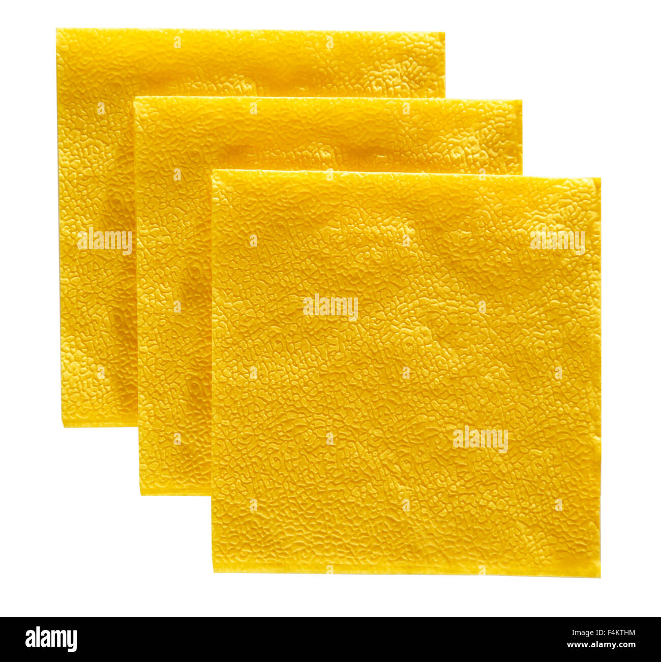 Stack of new disposable paper table napkins Stock Photo Alamy