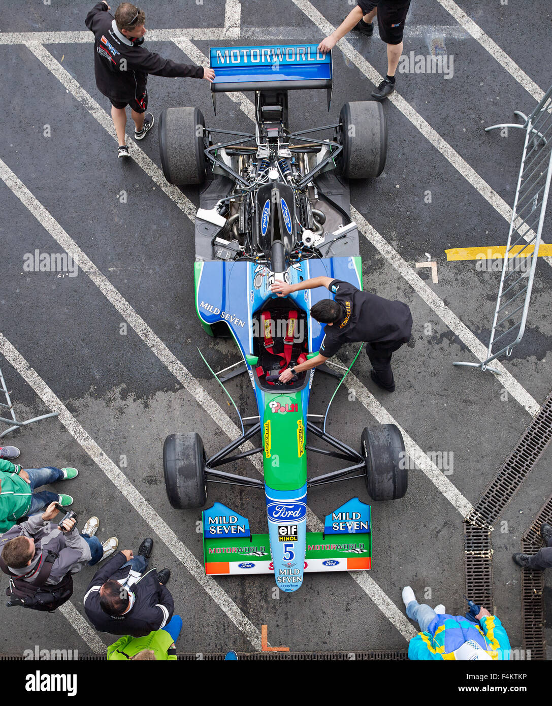 Ford Benetton B194,1994,Michael Schumacher, Historic Formula One  Championship, 42.AvD-Oldtimer Grand Prix 2014 Nürburgring Stock Photo -  Alamy