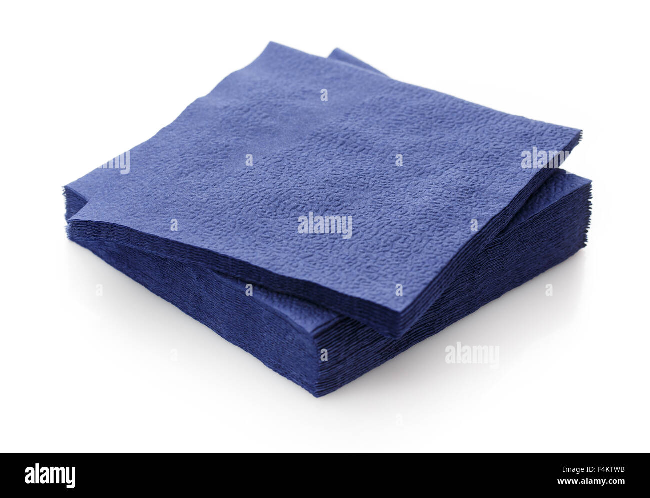 Stack of new disposable paper table napkins Stock Photo Alamy