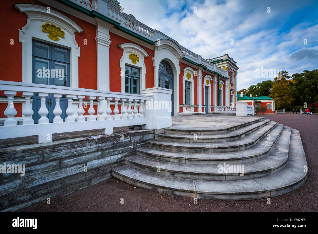 Kadriorg Palace, at Kadrioru Park, in Tallinn, Estonia. Stock Photo