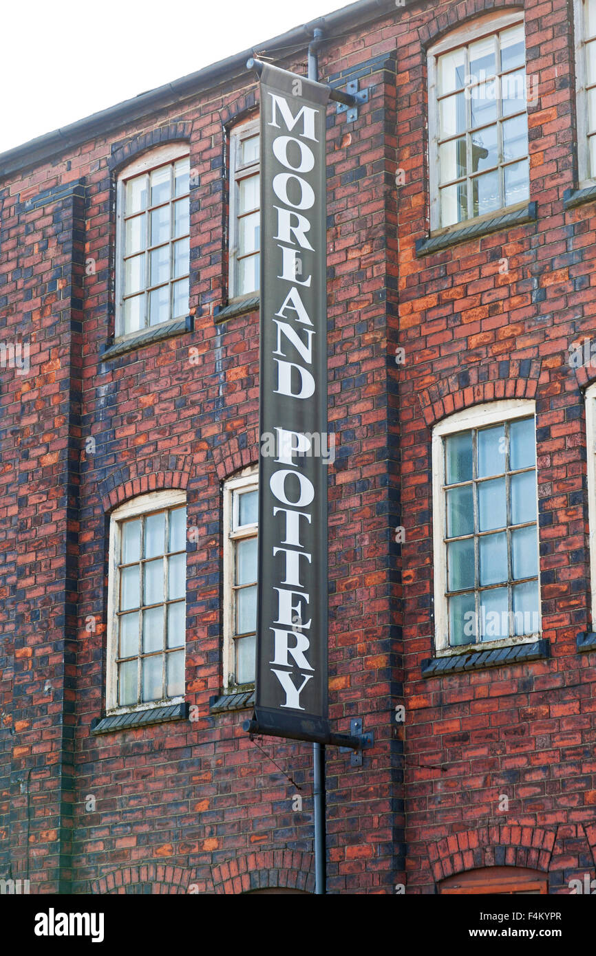 The Moorland Pottery factory Burslem StokeonTrent Staffordshire