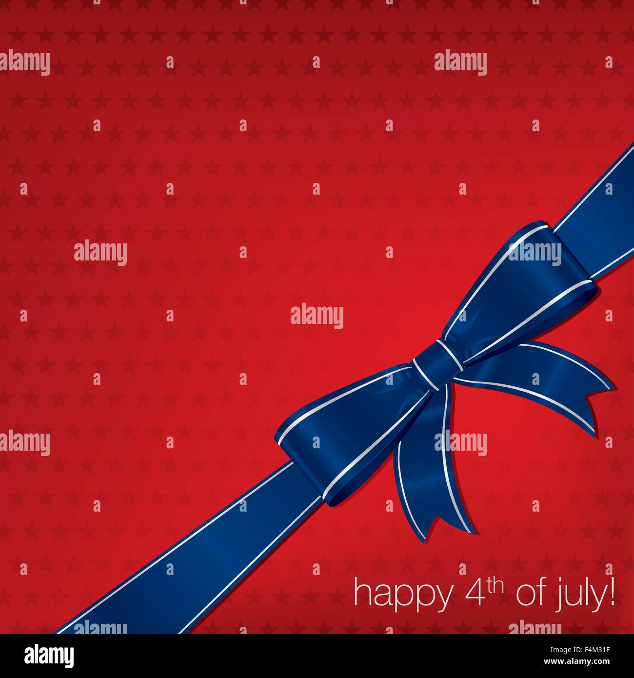 Independence Day 4th of July card in vector format Stock Vector Image ...