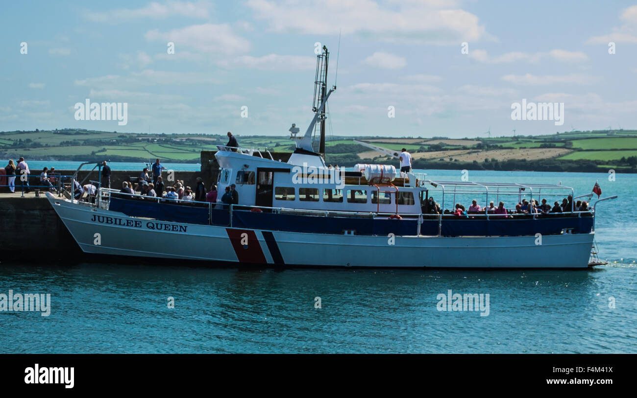 Jubilee Queen in Padstow Stock Photo Alamy