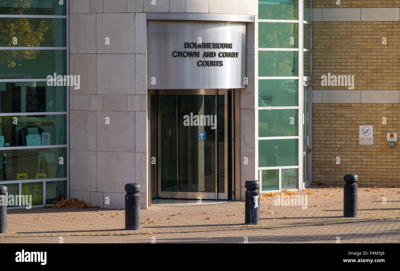 Exterior of Bournemouth Crown and County Court UK Stock Photo Alamy
