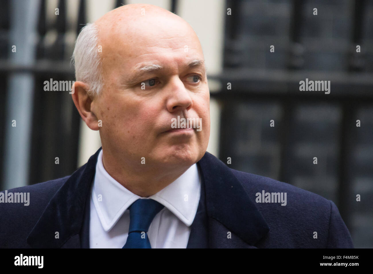 Secretary of state for work and pensions iain duncan smith hi-res stock ...