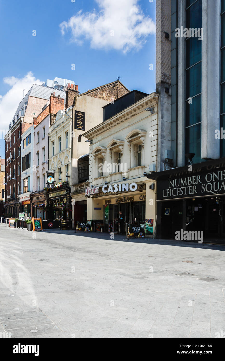 Empire Casino and Number One Leicester Square, London, UK. Stock Photo