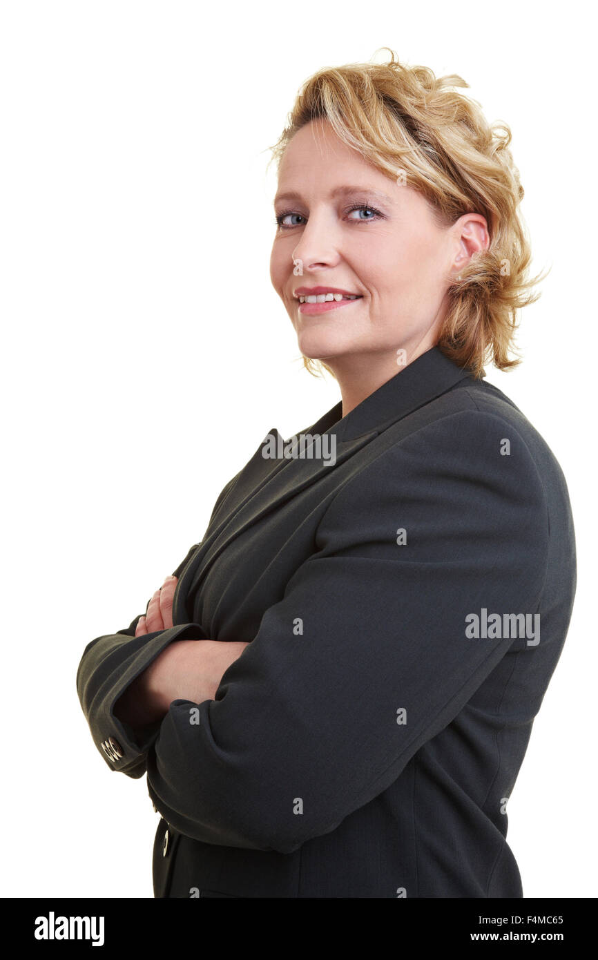 Serious business woman cut out hi-res stock photography and images - Alamy