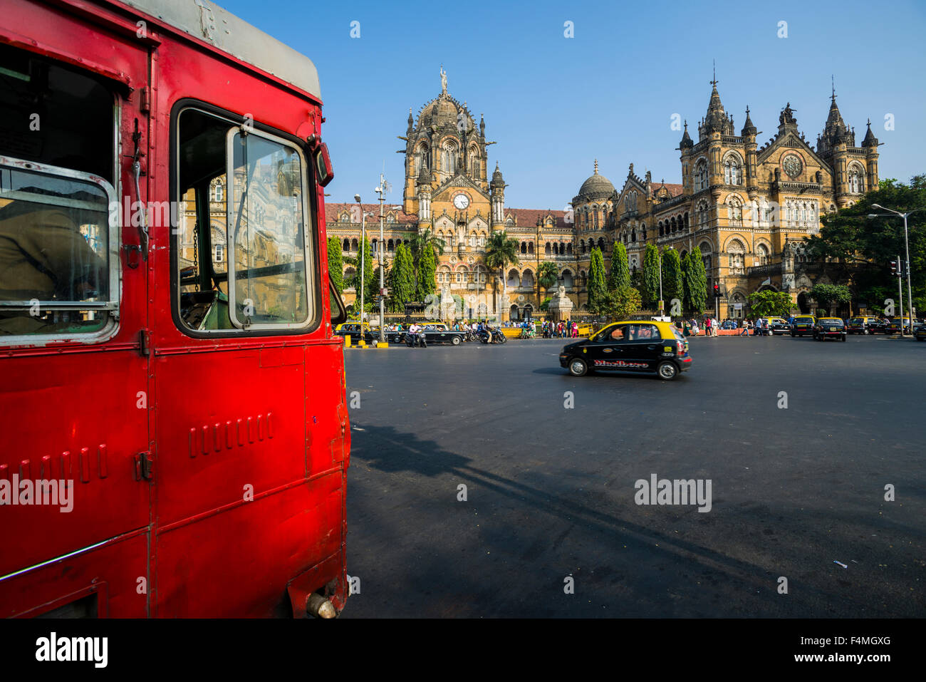 The former Victoria Terminus Railway Station, now Chhatrapati Shivaji ...